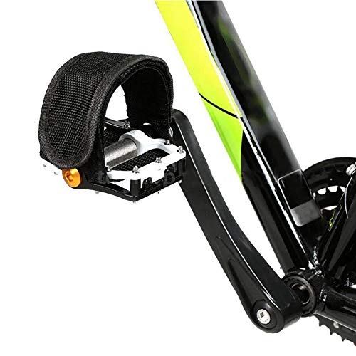 Pedal de Bicicleta Correas de cinturón Nylon Clip de Dedo de Bicicleta Cinta Adhesiva de Engranaje Fijo