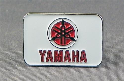 Pin de metal esmaltado Pin insignia broche moto moto rojo (Y)