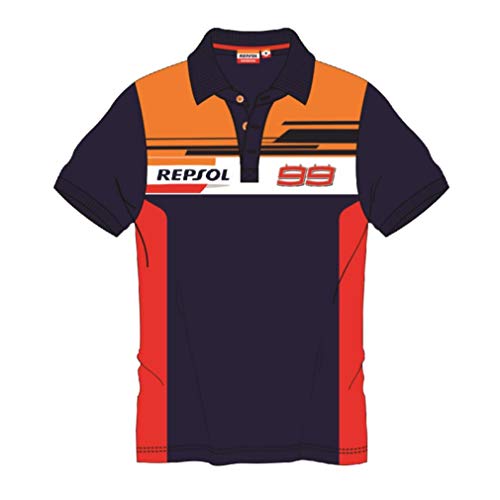 REPSOL HONDA RACING 2019 Jorge Lorenzo #99 Polo Camisa para hombre mercancía oficial