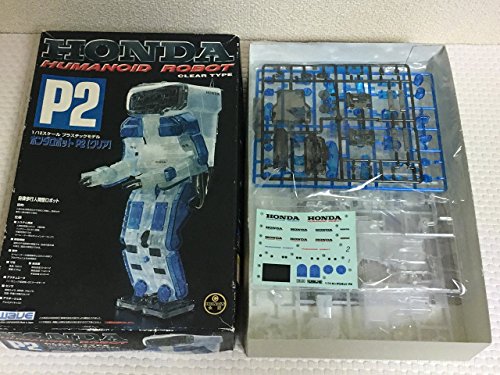 Scale robot 1/12 Honda humanoid robot P2 clear version SR02 (japan import)