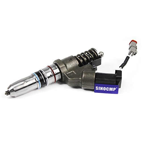 SINOCMP Inyector de combustible para excavadora 4903472 para piezas de motor diésel Cummins M11 QSM ISM, garantía de 3 meses