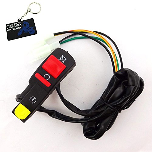 STONEDER Interruptor de encendido y apagado para motos de cross y pit bikes eléctricas STONEDER Interruptor de encendido y apagado para motos de cross y pit bikes eléctricas
