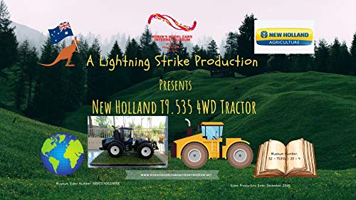 [T535] New Holland T9.565 4WD Tractor: "Where the Miniature Meets the Real". (English Edition)
