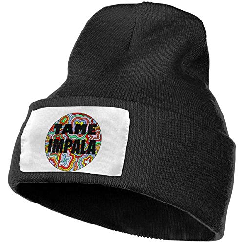 Tame Impala Warm Knitted Fashion Cap Sombrero Negro