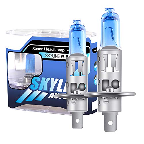 Teguangmei 2 X H1 55W Bombilla Halógena para Faros Delanteros Súper Brillante Blanco 5000K Bombilla Halógena de Xenón Reemplazo Faro de Coche Faro Antiniebla DRL 12V Teguangmei 2 X H1 55W Bombilla Halógena para Faros Delanteros Súper Brillante Blanco 5000K Bombilla Halógena de Xenón Reemplazo Faro de Coche Faro Antiniebla DRL 12V