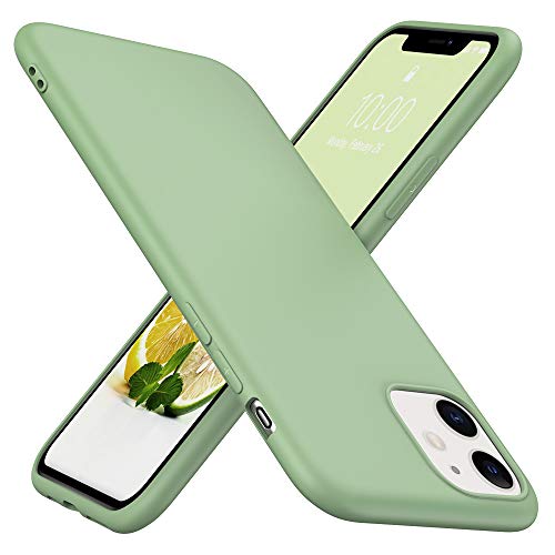 TesRank Funda iPhone 11, Carcasa TPU Suave Fundas para iPhone 11 Flexible [Resistente a arañazos] [Ultrafina Ligero]-Verde