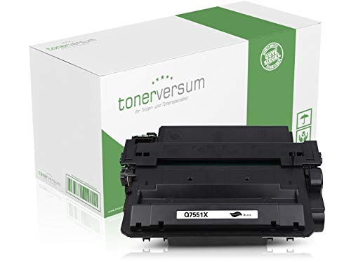 Toner versum tóner XXL Compatible con HP 51 X/Q7551 X Black para Laserjet M 3027 MFP 3027 X MFP 3035 MFP Laserjet P 3003dn 3004 N 3005 X 3004d 3005 N Impresora láser