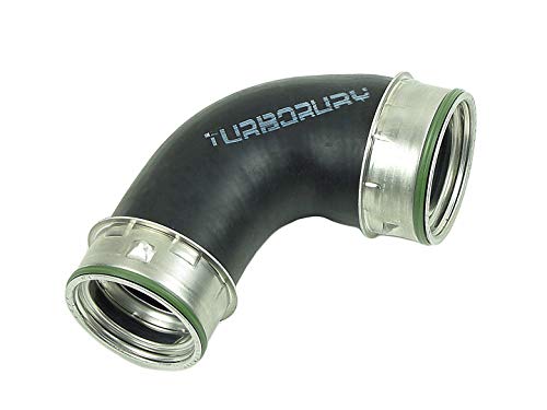 TURBORURY Compatible / repuesto para Turbo Intercooler Manguera Tubo de Intercooler Skoda Fabia Seat Ibiza V Cordoba VW Polo 1.9 TDI 6Q0145838E