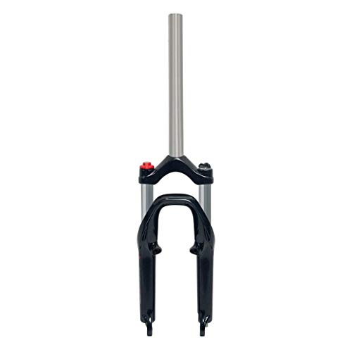 TYXTYX Horquilla de suspensión MTB Horquilla Delantera de Bicicleta de Rueda pequeña de 20 Pulgadas, Freno en V de aleación de Aluminio - Horquilla de Doble propósito con Freno de Disco TYXTYX Horquilla de suspensión MTB Horquilla Delantera de Bicicleta de Rueda pequeña de 20 Pulgadas, Freno en V de aleación de Aluminio - Horquilla de Doble propósito con Freno de Disco