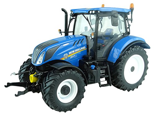 Universal Hobbies - Tractor New Holland T6.165-escala 1/32, UH5263, Color Azul
