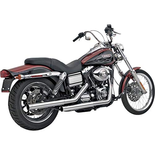 Vance & Hines Straightshots Slip-Ons cromo Harley Davidson Dyna Glide 91-15