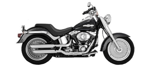 Vance & Hines Twin Slash 3 pulgadas Slip-ons para Harley Davidson 2007-2013 Fatboy Softail modelos