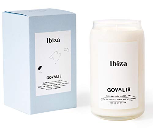 Vela Aromática Ibiza | Cera de Soja 100% Natural | 100 horas, Vela Perfumada Grande en Vaso, Vegana, Viajes Recuerdos Ibiza, Olor Fresco, Regalos Originales, Decoración, Yoga, Dormitorio, Baño Vela Aromática Ibiza | Cera de Soja 100% Natural | 100 horas, Vela Perfumada Grande en Vaso, Vegana, Viajes Recuerdos Ibiza, Olor Fresco, Regalos Originales, Decoración, Yoga, Dormitorio, Baño