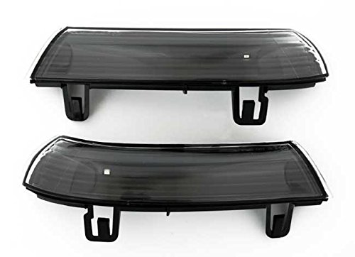 VW Golf Passat Skoda Seat SET luz Intermitentes LED espejo retrovisor negro