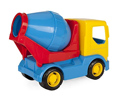 Wader 35313 35313-Tech Truck - Hormigonera con Tambor Giratorio y Ejes de Acero robustos (23,5 x 11,5 x 17 cm, a Partir de 12 Meses), Multicolor Wader 35313 35313-Tech Truck - Hormigonera con Tambor Giratorio y Ejes de Acero robustos (23,5 x 11,5 x 17 cm, a Partir de 12 Meses), Multicolor