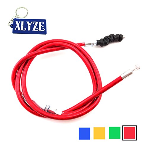 XLYZE Cable de embrague rojo para 50cc 70cc 90cc 110cc 125cc 140cc 150cc 160cc CRF KLX TTR IMR YCF SDG SSR Pit Dirt Bike
