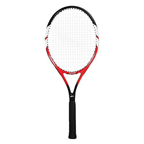 YFDD Única Raqueta de Tenis de Iniciación de Carbono Raqueta Rebote Trainer con la Tapa de la Raqueta de Tenis for Adultos aijia