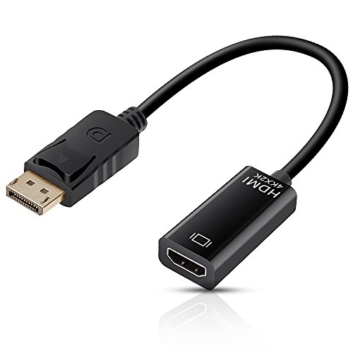 Zacro DisplayPort (DP) to HDMI Adaptador, 4K Resolución Convertidor con Audio