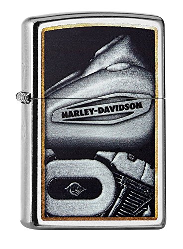Zippo 60.002.102 Mechero de Harley Davidson Collection Spring 2016, Street de Cromo