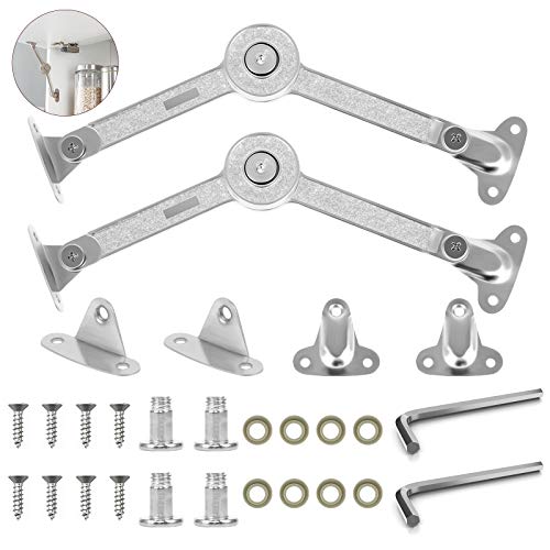 2 Kit Amortiguador Puertas 50N Amortiguadores Muebles, Resortes de Compresión para Puertas Pistones para Armarios Compás para Puertas Elevables 75°90°110°para Elevación de Puertas 2 Kit Amortiguador Puertas 50N Amortiguadores Muebles, Resortes de Compresión para Puertas Pistones para Armarios Compás para Puertas Elevables 75°90°110°para Elevación de Puertas