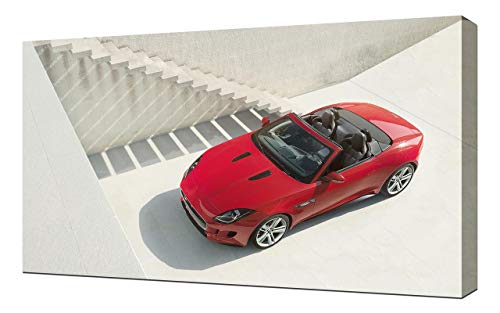 2014-Jaguar-F-Type-V6-1080 - Lienzo decorativo para pared