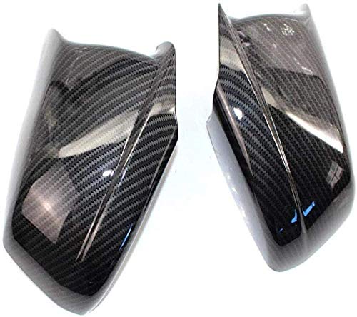 Accesorios de la Cubierta del Espejo retrovisor del Coche Accesorios de la Cubierta del Espejo retrovisor   , para   BMW 5 Series F10 / F11 / F18 Pre-Lci 11-13-Carbon_Fiber_Look
