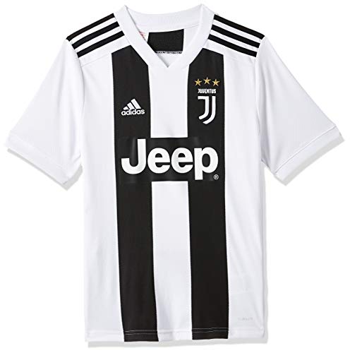 adidas Juve H JSY Y Camiseta, Niños, Negro/Blanco, 152