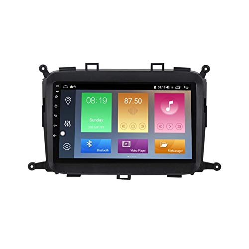 ADMLZQQ 9" In-Dash Android 10.0 Autoradio Radio de Coche Car Radio Estéreo de Automóvil para Kia Carens 2013-2018 Soporte Control del Volante, 5G 4G WiFi CarPlay Auto,M500