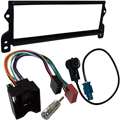 AERZETIX: Marco Adaptador Kit 1DIN Cubierta plástica Moldeado para el Cambio de autoradio Original con un Radio estándar del Coche vehículos automóvil AERZETIX: Marco Adaptador Kit 1DIN Cubierta plástica Moldeado para el Cambio de autoradio Original con un Radio estándar del Coche vehículos automóvil