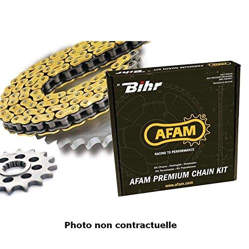 AFAM - Kit Chaine 520 Xsr Compatible Kawasaki Er6N Abs 07-13 14/46 (520 Type Xsr)