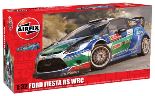 Airfix - Kit de modelismo, Coche Ford Fiesta WRC, 1:32 (Hornby A03413)