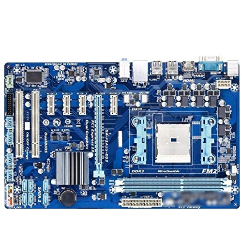 ALBBMY Compatible con Gigabyte GA-F2A55-DS3 Placa base original para AMD Socket FM2 DDR3 F2A55-DS3 USB2.0 64GB A55 UTILIZADO Desktop Motherboard Gaming