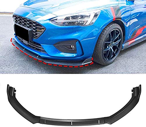 AleróN Delantero Parachoques Delantero Lips Spoiler Del Coche Para Ford Focus 2019,Kit De CarroceríA De Labio De Protector De Parachoques Delantero