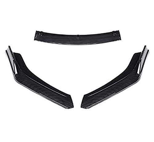 AleróN Delantero Parachoques Delantero Lips Spoiler Del Coche Para VW Scirocco R 2009-2015,Kit De CarroceríA De Labio De Protector De Parachoques Delantero