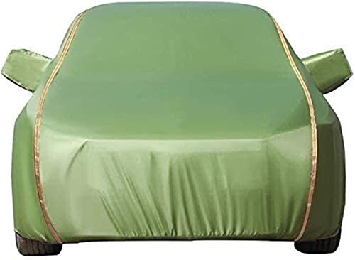 Auoeer Cubierta de Coches Plane Cubierta de Coche Compatible con Jaguar XJ XJ220 XJS |Cubierta de Coche Impermeable Transpirable All-Clima (Color : Verde, Talla : XJS Convertible)