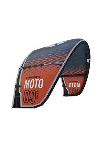 Cabrinha 2021 Moto Kitesurf Kite (Negro/Rojo) 8 MTR