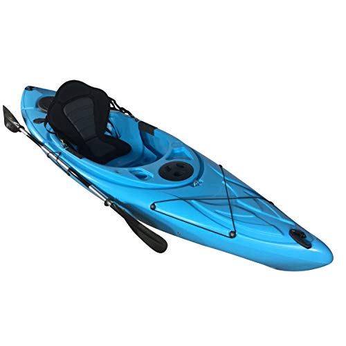 Cambridge Kayaks ES, Herring Azul Kayak DE Paseo Y Pesca, RIGIDO,