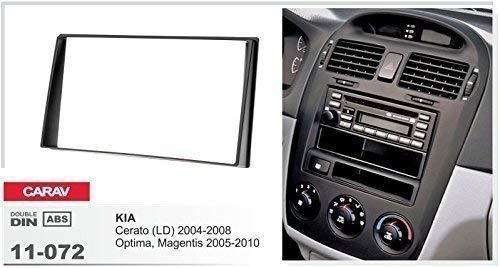 CARAV 11-072 DIN doble Marco de radio para KIA CERATO LD Optima Magentis