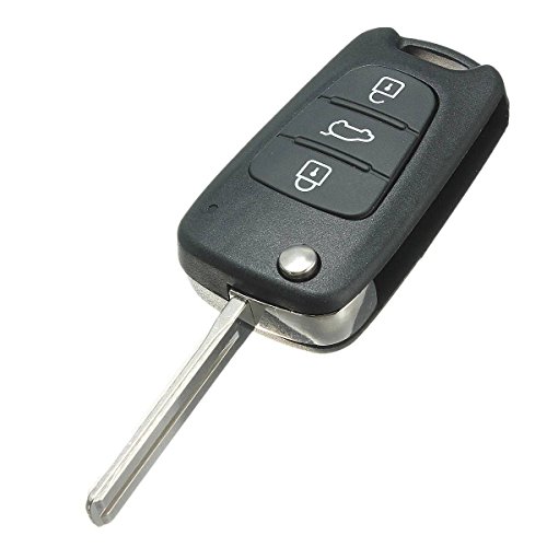 Carcasa para las llaves del coche, apta para Kia Sportage, Picanto y Sorento - mando a distancia, 3 teclas