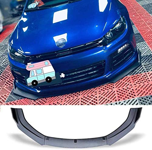 CCIG 3 Piezas Parachoques Delantero Alerón Placa De Protección Labios Kit De Carrocería Rayas Barbilla Pala para VW Scirocco R 2009-2015, Glossblack, Glossblack, Glossblack CCIG 3 Piezas Parachoques Delantero Alerón Placa De Protección Labios Kit De Carrocería Rayas Barbilla Pala para VW Scirocco R 2009-2015, Glossblack, Glossblack, Glossblack