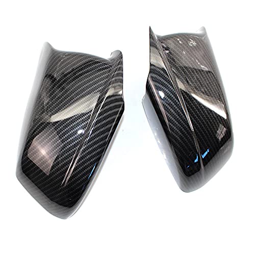 Cubiertas de espejo aptas para Bmw Serie 5 F10 / F11 / F18 Pre-Lci 11-13 Tapas de espejo Tapas de espejo lateral de repuesto Ala de puerta trasera Vista trasera M-Carbon_Fiber_Look Cubiertas de espejo aptas para Bmw Serie 5 F10 / F11 / F18 Pre-Lci 11-13 Tapas de espejo Tapas de espejo lateral de repuesto Ala de puerta trasera Vista trasera M-Carbon_Fiber_Look