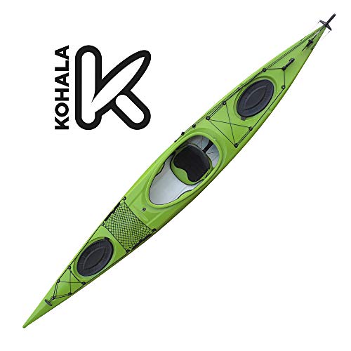Devessport - Kayak Dreamer | Kayak para 1 Persona Tipo de mar - hibrido - Cerrado | Fondo Forma de V | Peso máximo 126 kg | con timón