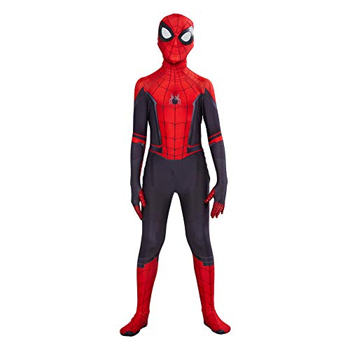 Disfraz Spiderman Far from Home Niños Spiderman Halloween Navidad Cosplay Costume Y Mascara (S 100-110)