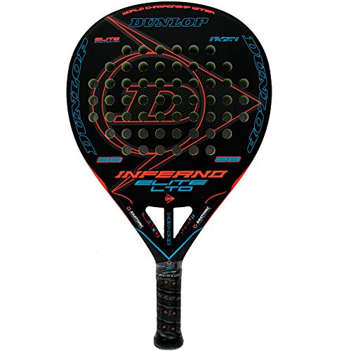 Dunlop Pala de pádel Inferno Elite LTD Blue Dunlop Pala de pádel Inferno Elite LTD Blue