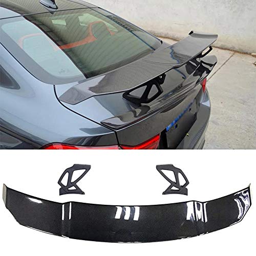 GODLV Coche Carbono Trasero Alerón Maletero, para Audi A4 A5 A6 A7 TT Rear Spoilers, Car Tailgate Boot Lid Wing Modified Styling Kits Accessories