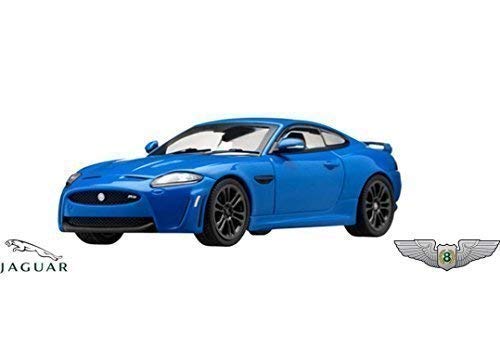 Jaguar nuevo genuino XKR-S 1: 43Escala Fundido Modelo francés Racing azul 50jdcaxkrs