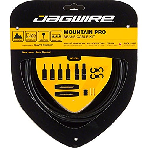 Jagwire Mountain Pro Brake Cable Kit, Black