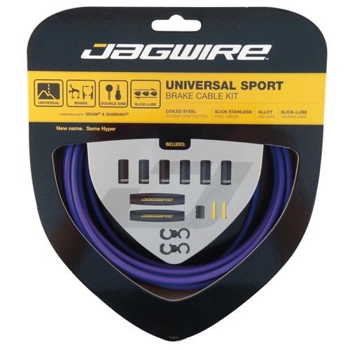 Jagwire Universal Sport - Cables de Freno para Bicicleta Malva