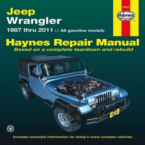 Jeep Wrangler: 1987 thru 2011 - All gasoline models (Haynes Manuals) by Editors of Haynes Manuals (2012) Paperback