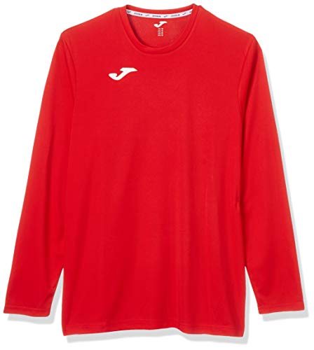 Joma 100092.600 - Camiseta de equipación de Manga Larga para Hombre, Color Rojo, Talla S